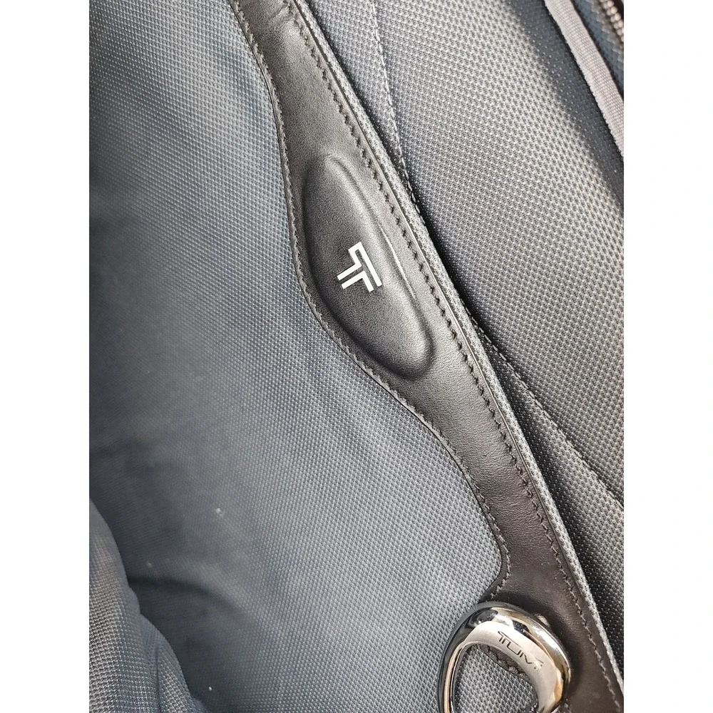 Tumi 2946D Alpha Ballistic Nylon Leather Laptop Briefcase Messenger Bag Tracer